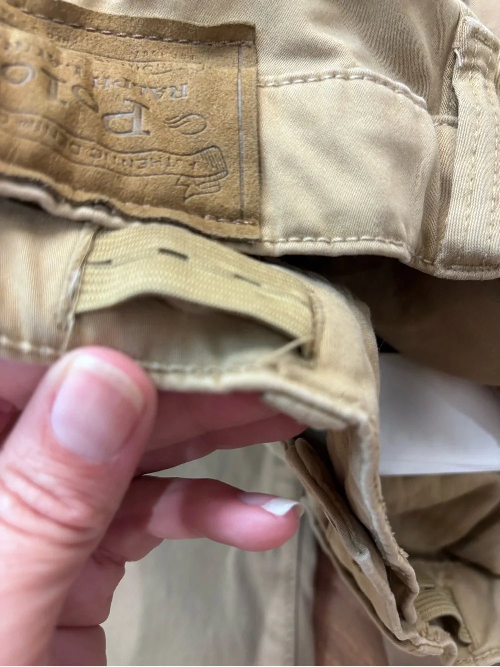Ralph Lauren Polo Khaki Straight-Leg Pants